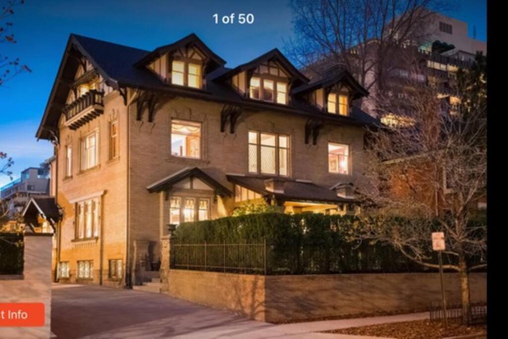 New! Apartment In Historic Mansion. Location! Views! Denver Bagian luar foto