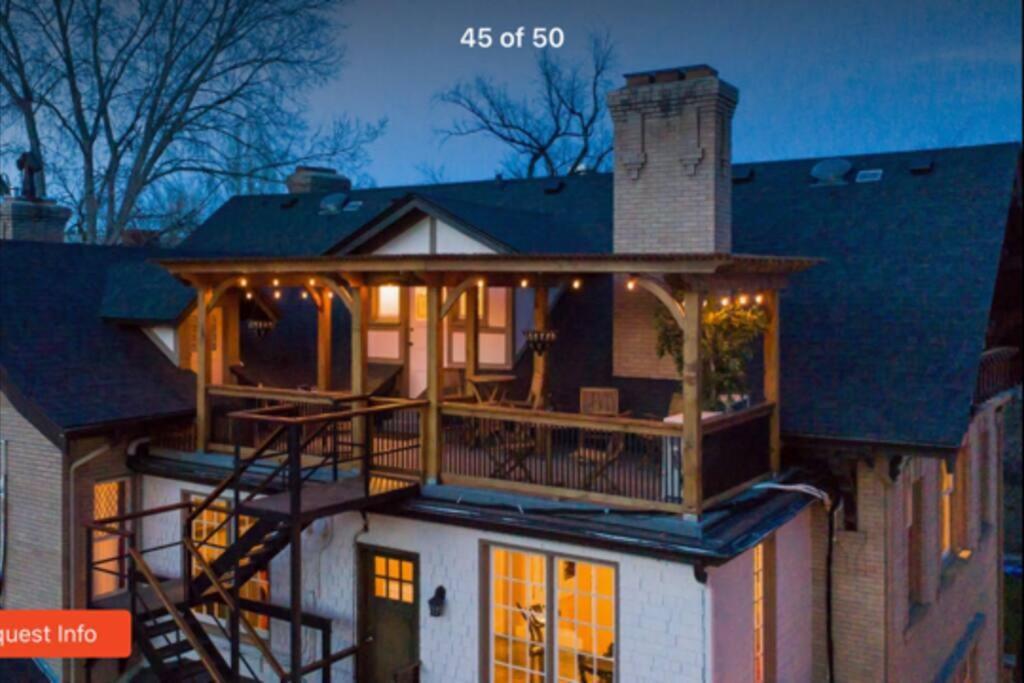 New! Apartment In Historic Mansion. Location! Views! Denver Bagian luar foto